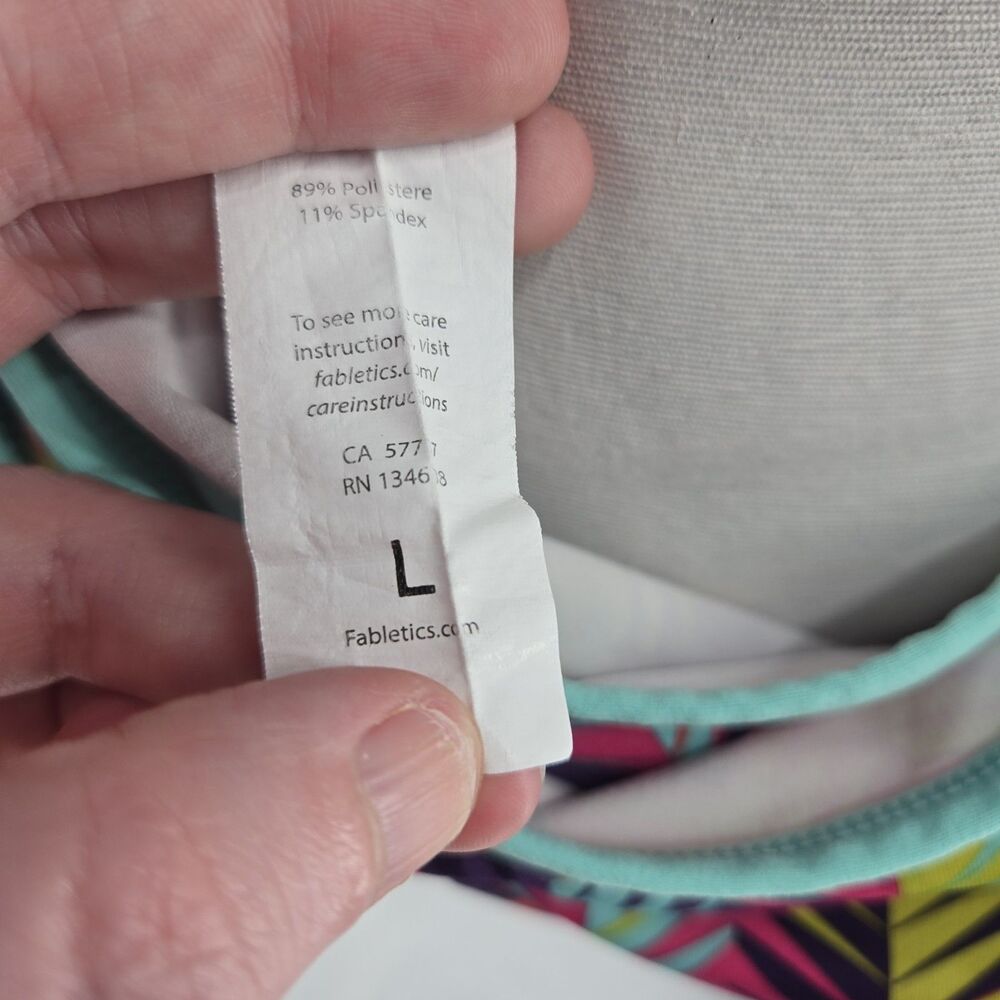 Fabletics Miri High Intensity Tank Top Large - Picture 4 of 5